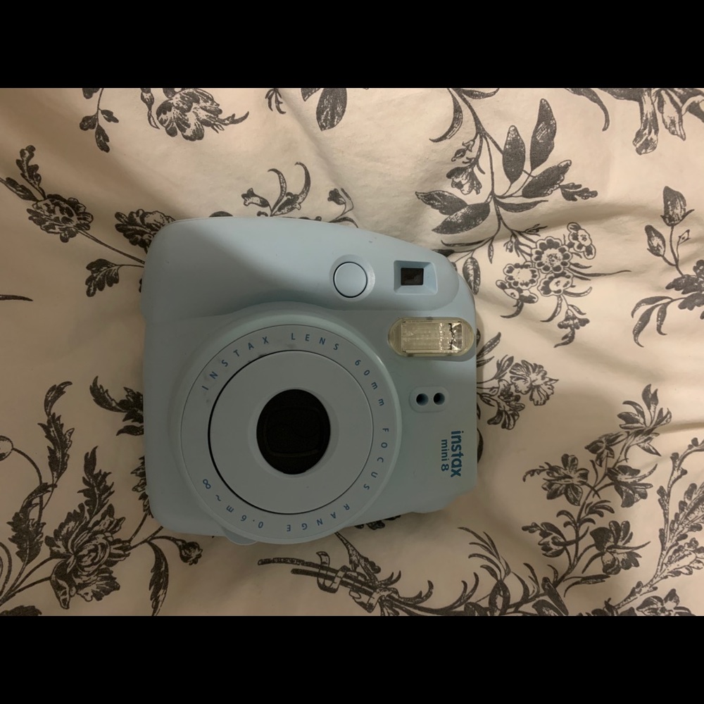 Blue Polaroid